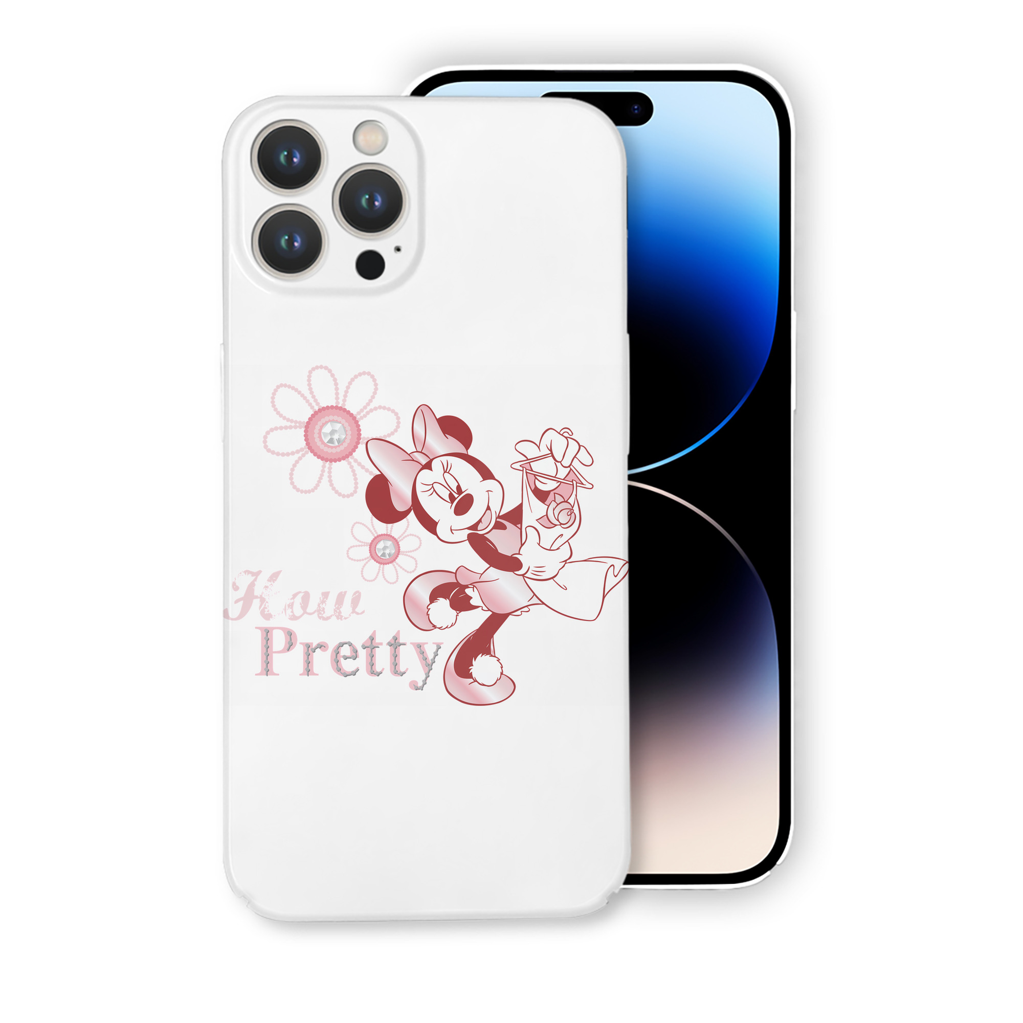（画像用） ミッキーマウス Mickey Mouse 【iPhone 14シリーズ対応】ハードケース